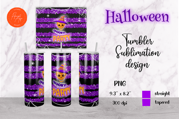 Download Spooky Party Tumbler Sublimation Design - Tumbler Collection