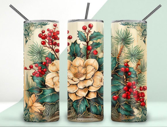 Download Retro Flower Tumbler Design 20oz - Tumbler Collection