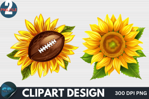 Download Sunflower Football Clipart PNG - Football clipart Collection