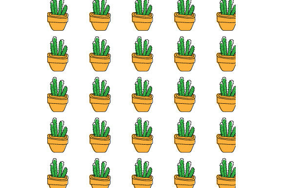 Download Seamless Pattern Cactus Design Template - Cactus design Collection