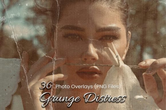 Download 36 Grunge Distress Photoshop Overlays - Distress Collection