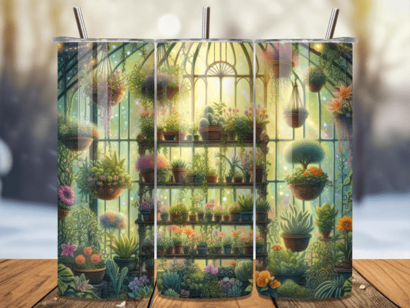 Download Vintage Greenhouse Succulent Tumbler - Tumbler Collection