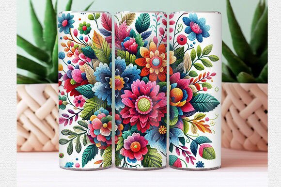 Download Flower Tumbler Wrap, Funny Tumbler Wrap - Tumbler Collection