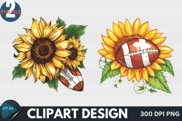 Download Sunflower Football Clipart PNG - Football clipart Collection