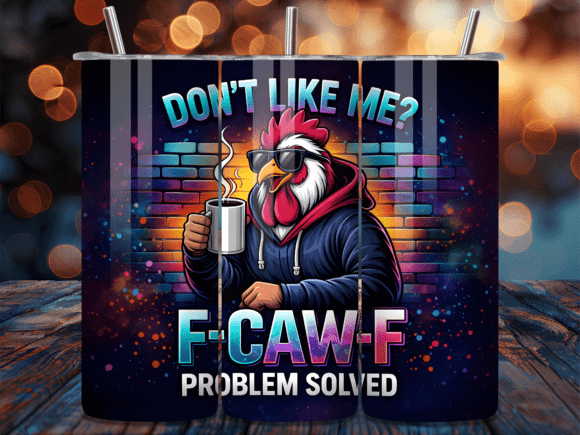 Download Sarcastic Cool Rooster Coffee Tumbler - Tumbler Collection